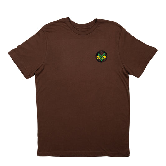 7LVP Brown T-shirt