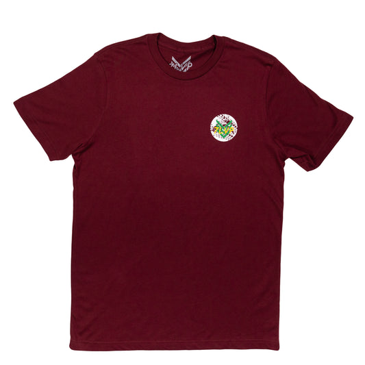 7LVP Burgundy T-shirt