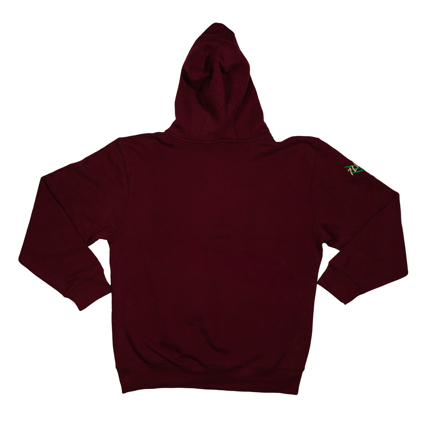 Burgundy Zipper Hoodie 7LVP